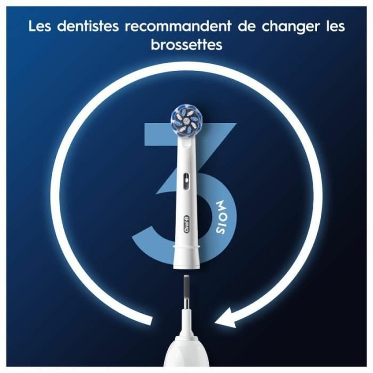 Tandborsthuvud Oral-B Pro Sensitive 3 Delar